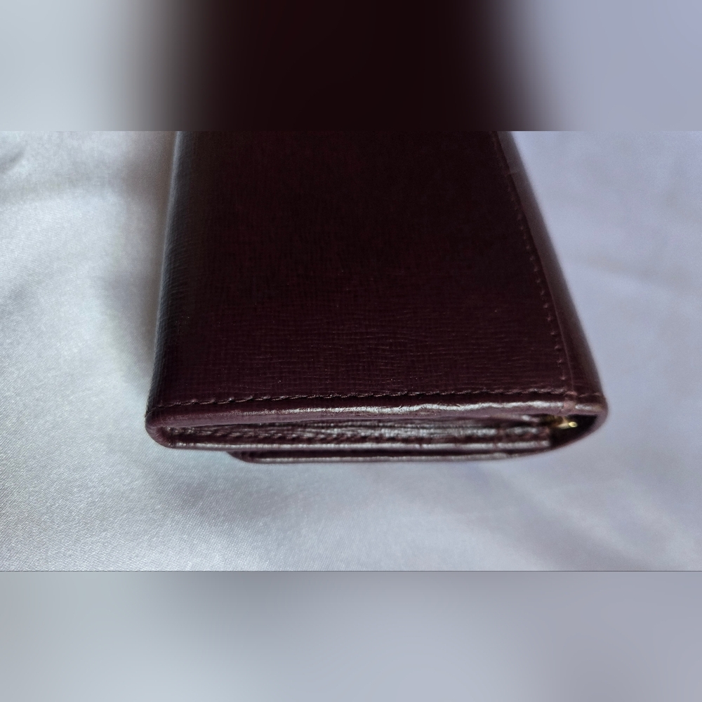 Furla Rich Burgundy Leather Wallet - Picture 3 of 11
